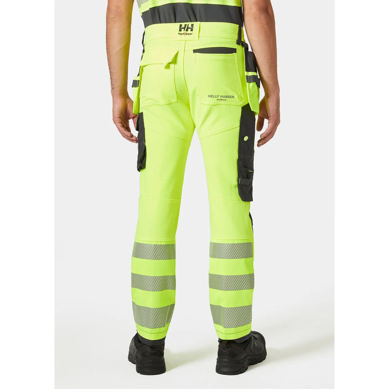 Ielādējiet attēlu galerijas skatītājā, Bikses HELLY HANSEN ICU Hi Vis Construction Class 2 77472
