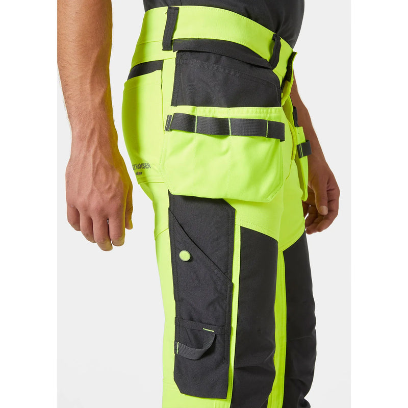 Ielādējiet attēlu galerijas skatītājā, Bikses HELLY HANSEN ICU Hi Vis Construction Class 2 77472
