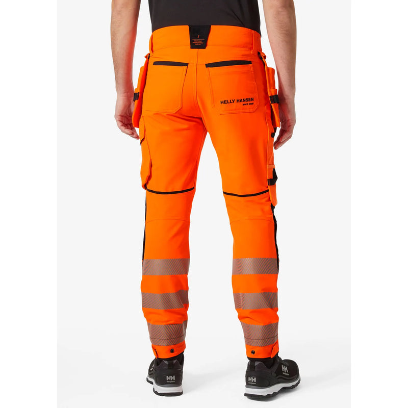 Ielādējiet attēlu galerijas skatītājā, Bikses HELLY HANSEN ICU BRZ Hi Vis Construction Class 2 77499
