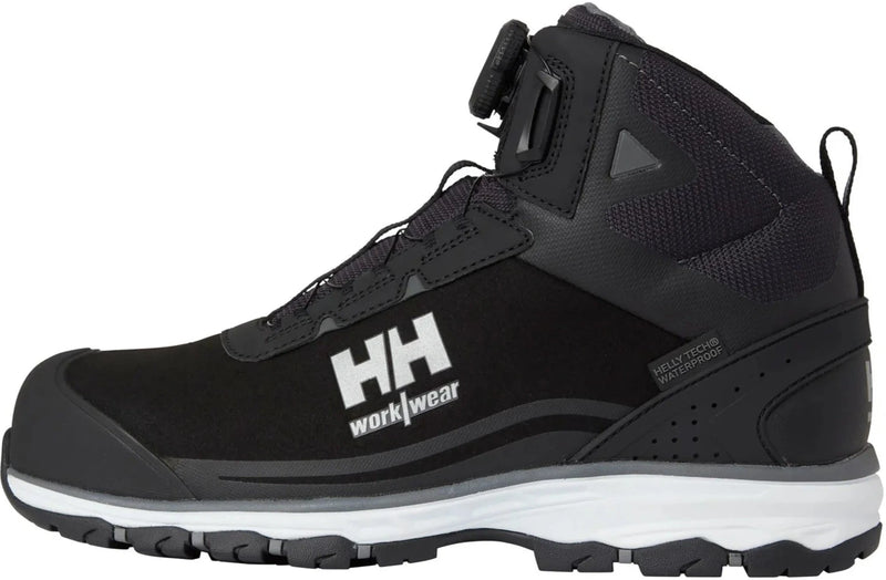 Ielādējiet attēlu galerijas skatītājā, Apavi HELLY HANSEN CHELSEA EVOLUTION 2 MID BOA COMPOSITE-TOE S3 HT WIDE 78383
