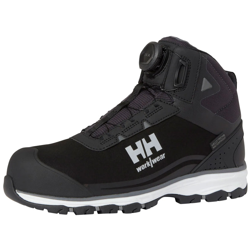 Ielādējiet attēlu galerijas skatītājā, Apavi HELLY HANSEN CHELSEA EVOLUTION 2 MID BOA COMPOSITE-TOE S3 HT WIDE 78383
