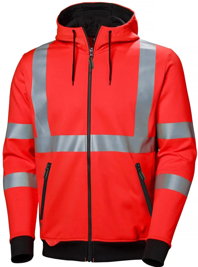 Load image into Gallery viewer, Sweatshirt HELLY HANSEN Addvis Hi Vis Zip 79094
