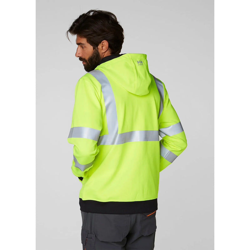 Load image into Gallery viewer, Sweatshirt HELLY HANSEN Addvis Hi Vis Zip 79094
