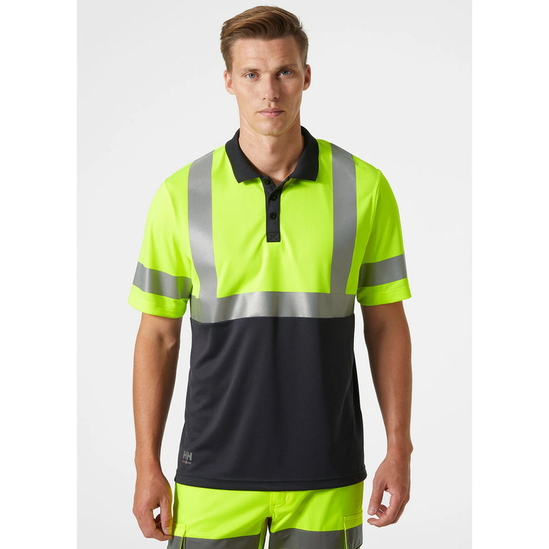 Load image into Gallery viewer, Polo shirt HELLY HANSEN Addvis Hi Vis Class 1 79253
