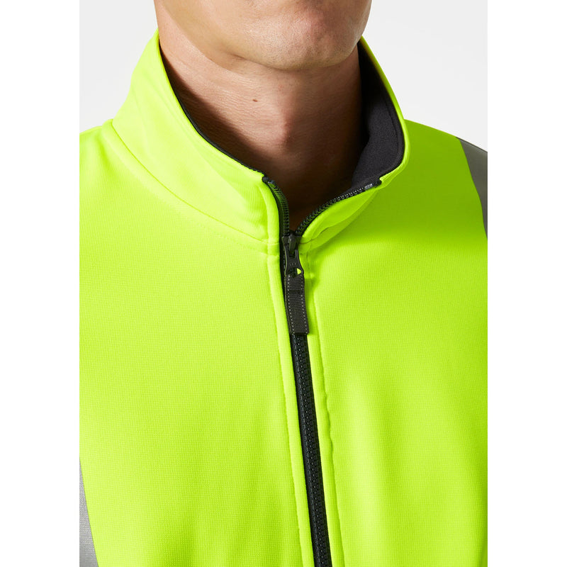 Ielādējiet attēlu galerijas skatītājā, Džemperis HELLY HANSEN Addvis Hi Vis Zip Class 1 79258
