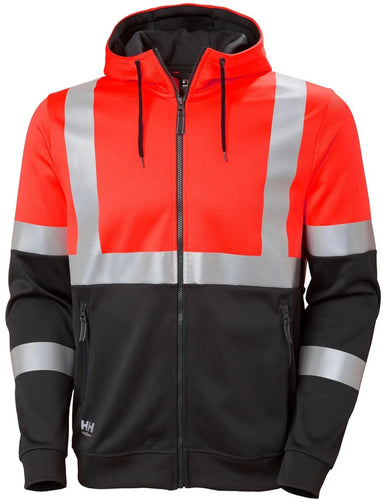 Hoodie HELLY HANSEN Addvis Hi Vis Zip Class 1 79259