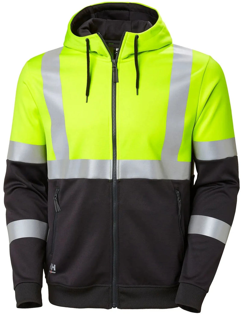 Ielādējiet attēlu galerijas skatītājā, Džemperis HELLY HANSEN Addvis Hi Vis Zip Class 1 79259
