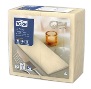 Ielādējiet attēlu galerijas skatītājā, Table napkin TORK Premium LinStyle 50 pcs. 1 - layer 478169
