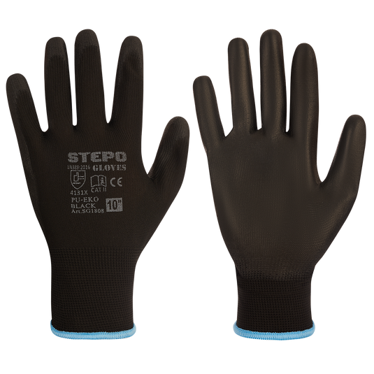 Gloves STEPO PU-EKO BLACK