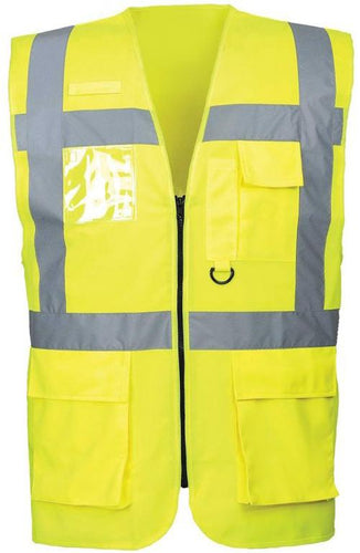 Vest BOSAFETY Hi-Vis ZIPPER S476O