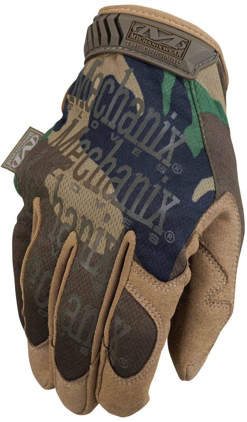 Ielādējiet attēlu galerijas skatītājā, Cimdi MECHANIX WEAR The Original Woodland Camo MG-77
