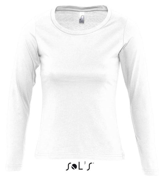 Women's Promotional T-Shirt SOL'S MAJESTIC LONG SLEEVE 11425