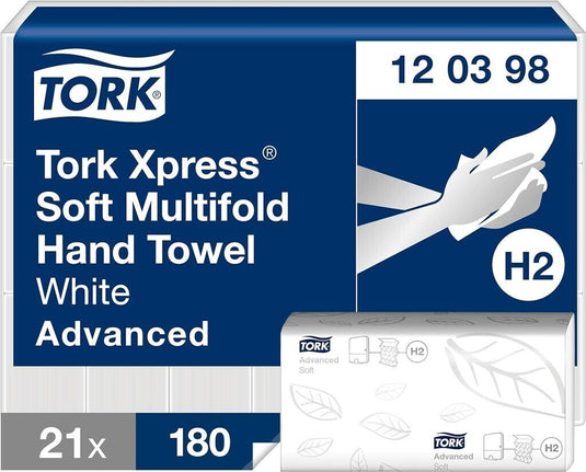 Hand towel TORK Advanced Soft Z-Fold 180 pcs. 2 - layer H2 120398