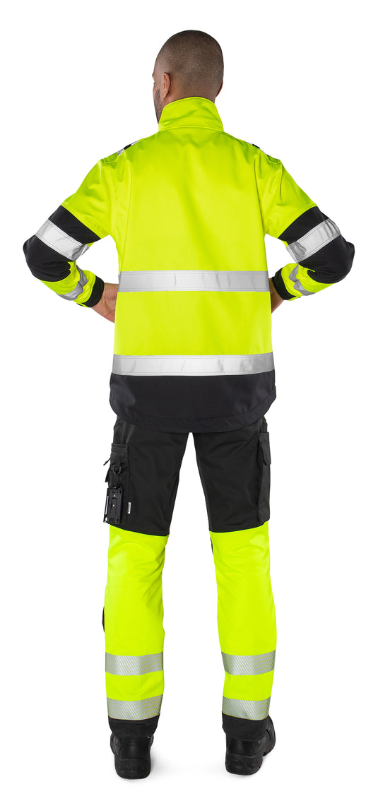 Trousers FRISTADS HIGH VIS STRETCH TROUSERS CLASS 1 2705 PLU RBYB
